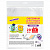 Обложки ПЭ для тетрадей и дневников, НАБОР 20 шт. +1 шт., ПЛОТНЫЕ, 110 мкм, 210х350 мм, прозрачные, ЮНЛАНДИЯ