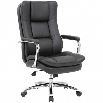 Кресло офисное BRABIX PREMIUM "Amadeus EX-507", экокожа, хром, черное
