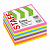 Блок самоклеящийся (стикеры), компактные, STAFF НЕОНОВЫЙ, 51х51 мм, 400 листов, 8 цветов