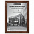 Рамка 21х30 см, дерево, багет 20 мм, BRAUBERG "Business", махагон, акриловый экран