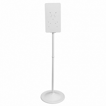 Стойка для дозатора антисептика и мыла, высота 1,4 м, сталь, белая, СД-1, СД-1Б