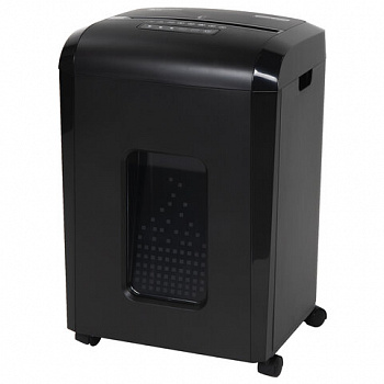 Уничтожитель (шредер) BRAUBERG 1525X, 4 уровень секретности, фрагменты 4х40 мм, 15 листов, корзина 25 литров