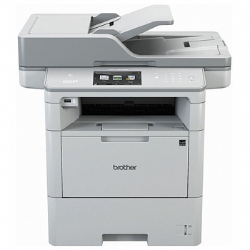 МФУ лазерное BROTHER DCP-L6600DW "3 в 1", А4, 46 стр./мин, 125000 стр./мес, ДУПЛЕКС, АПД, Wi-Fi, сетевая карта