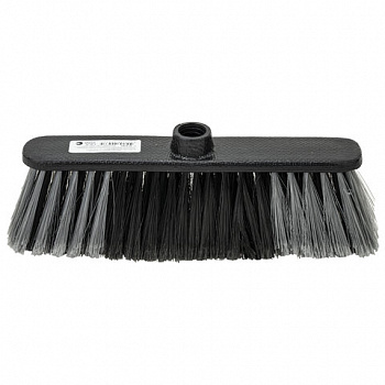 Щетка для уборки, ширина 27 см, щетина 7 см (двуцветная), пластик, еврорезьба, IDEA "Стандарт", М 5101