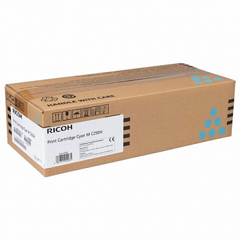 Картридж лазерный RICOH (M C250H) для P300W/MC250FWB, голубой, оригинальный, ресурс 6300 страниц