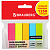Закладки клейкие неоновые BRAUBERG бумажные, 50х14 мм, 1250 штук (5 цветов х 50 листов, КОМПЛЕКТ 5 штук)