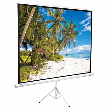 Экран проекционный на треноге (150х200 см), матовый, 4:3, BRAUBERG "TRIPOD"