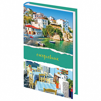 Ежедневник датированный на 4 года А5 135х207 мм BRAUBERG ламинированный 192 л., "Морской пейзаж"