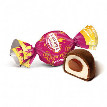 Конфеты глазированные ESSEN "Золушка" из желейной массы с молочно-сливочным вкусом, 1000 г