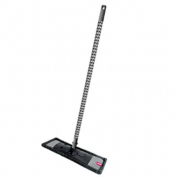 Швабра КОМПЛЕКТ черенок 80-130см +флаундер+МОП микрофибра, "Pepita", YORK