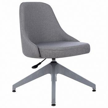 Кресло для приемных и переговорных CH-340GLZ, ткань, серое