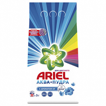 Стиральный порошок-автомат 3 кг, ARIEL (Ариэль) "Ленор Эффект"