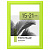 Рамка 15х21 см небьющаяся, багет 17,5 мм, пластик, BRAUBERG "Colorful", салатовая