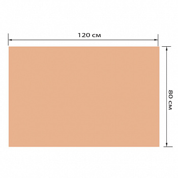 Гофрокартон листовой 1200х800 мм, марка Т22, профиль В