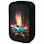 Пенал ЮНЛАНДИЯ, 3 отделения, картон с эффектом soft-touch, 19х11 см, "Fire car"