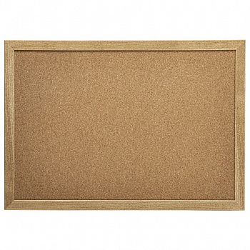 Доска пробковая для объявлений А3, 342х484 мм, ГАРАНТИЯ 10 ЛЕТ, BRAUBERG