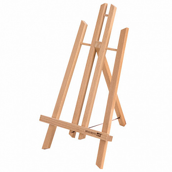 Мольберт настольный из бука 21х26х36 см, высота холста до 40 см, лакированный, BRAUBERG ART CLASSIC