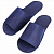 Тапочки одноразовые "Стандарт" открытые КОМПЛЕКТ 25 пар спанбонд, р. 37-42, синие, SMZ