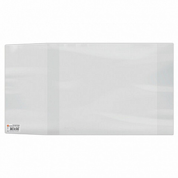 Обложка ПВХ со штрихкодом для прописей Горецкого, учебника Моро, ПЛОТНАЯ, 110 мкм, 243х455 мм, прозрачная, ДПС, 1246.1