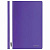 Скоросшиватель пластиковый BRAUBERG, А4, 130/180 мкм, фиолетовый