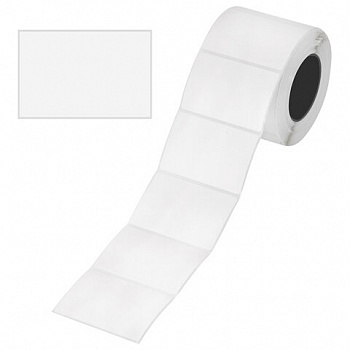 Этикетки термотрансферные, ПОЛИПРОПИЛЕН, 58х40 мм, 700 этикеток в ролике