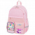 Рюкзак BRAUBERG PASTEL с термонашивками в комплекте, "Anime kitten", персиковый, 40х29х14 см