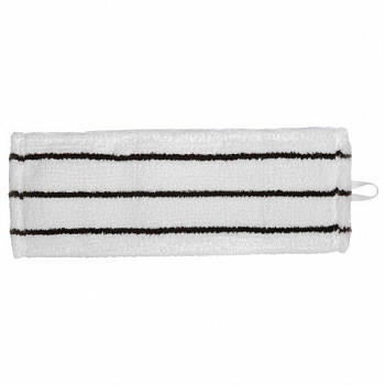 Насадка МОП плоская для швабры/держателя 50 см, уши/карманы (ТИП У/К), микрофибра/скраб, LAIMA EXPERT