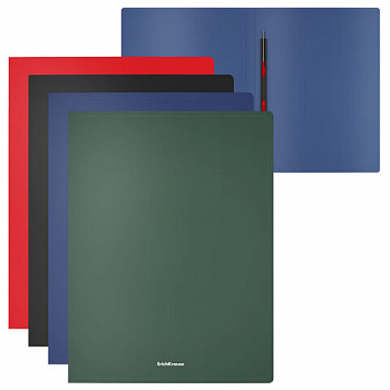 Папка c пружинным механизмом ERICH KRAUSE Matt Classic, 17мм, до 150 листов, ассорти,