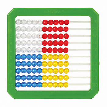 Счеты детские ПИФАГОР "Учись считать!", 160х160 мм