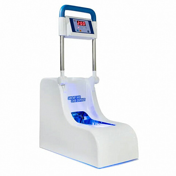 Аппарат для надевания бахил BOOT-PACK-COMPACT-LR, 50 Вт, ЖК-дисплей, белый, BT-EF