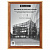 Рамка 21х30 см, дерево, багет 20 мм, BRAUBERG "Business", светлое дерево, акриловый экран