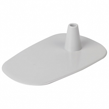 Подставка для сборки напольной стойки под рамку POS, для трубки 9 мм, пластиковая