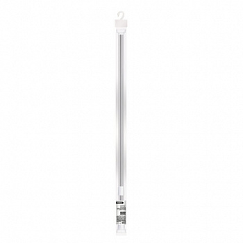 Карниз штанга для ванной телескопический 110-200 см, нержавеющая сталь, PRIMILA (ПРИМИЛА)