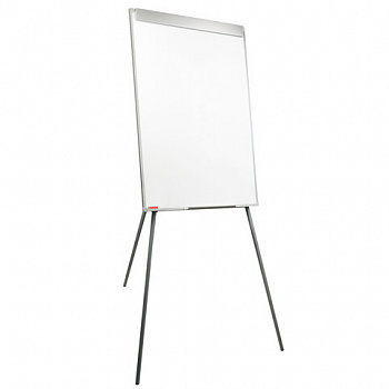 Доска-флипчарт магнитно-маркерная 70х100 см, ГАРАНТИЯ 10 ЛЕТ, РОССИЯ, BRAUBERG Стандарт