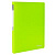 Папка 20 вкладышей BRAUBERG "Neon", 16 мм, неоновая, зеленая, 700 мкм