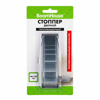 Стоппер дверной противоударный, 1 шт., BoomHouse