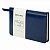 Еженедельник недатированный МАЛЫЙ ФОРМАТ 95х155 мм А6 BRAUBERG "Imperial" под кожу, 64 л., темно-синий