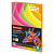 Бумага цветная BRAUBERG, А4, 75 г/м2, 100 л. (5 цветов х 20 листов), НЕОН, для офисной техники