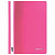 Скоросшиватель пластиковый BRAUBERG, А4, 130/180 мкм, розовый