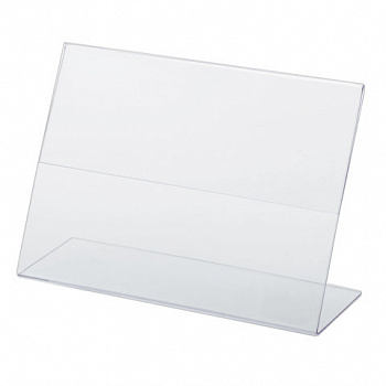 Держатели для ценников, 120х80 мм, КОМПЛЕКТ 5 шт., оргстекло, BRAUBERG