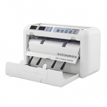 Счетчик банкнот MERTECH C-50 MINI, 800 банкнот/мин., УФ детекция, фасовка, АКБ, серый