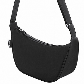 Сумка на плечо HEIKKI SELFIE (ХЕЙКИ) кросс боди, черная, 15х30х10 см