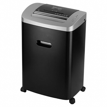 Уничтожитель (шредер) BRAUBERG JP822M, CD, 5 уровень секретности, 2х12 мм, 8 листов, корзина 22 литра