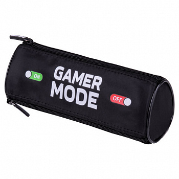 Пенал мягкий BRAUBERG, 3 отделения, нейлон, 21х7х7 см, "Gamer"