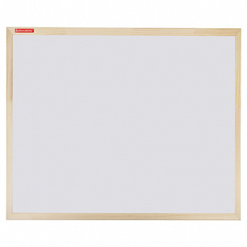 Доска магнитно-маркерная 50х70 см, деревянная рамка, BRAUBERG "Wood"