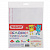 Обложки ПП для учебников БОЛЬШОГО ФОРМАТА, КОМПЛЕКТ 5 шт., КЛЕЙКИЙ КРАЙ, 80 мкм, 280х450 мм, универсальные, прозрачные, ПИФАГОР