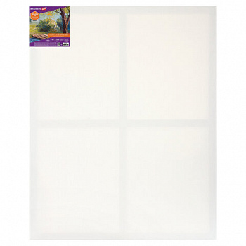 Холст на подрамнике BRAUBERG ART DEBUT, 80х100см, 280 г/м2, грунт, 100% хлопок, мелкое зерно