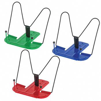 Подставка для книг и учебников ЮНЛАНДИЯ ПРЕМИУМ, металлическая, ассорти, европодвес