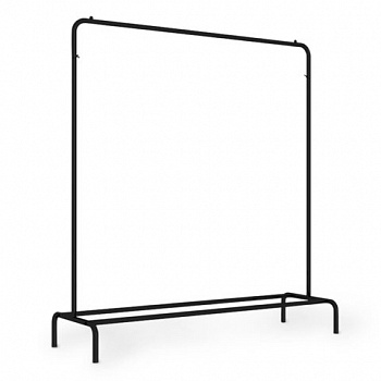 Вешалка для плечиков BOOMHOUSE GR-001 (в1500*ш1100*г400мм), металл, черная