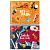 Тетрадь для нот А5, 24 л., обложка мелованный картон, горизонтальная, на скобе, BRAUBERG, "Музыка"